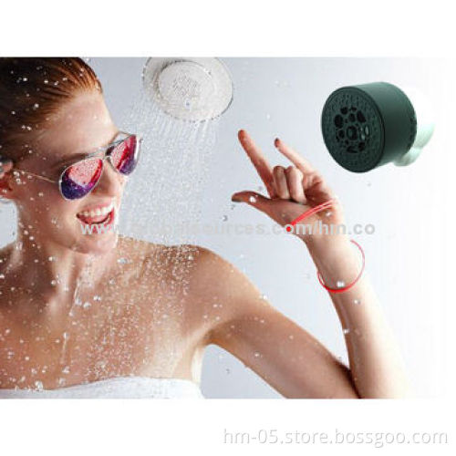 Outdoor waterproof/dustproof Bluetooth speaker with phone handsfree speaker
